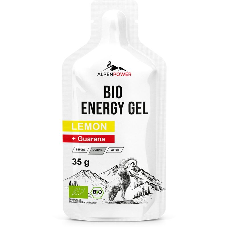 Alpenpower Bio Energy Gel- Lemon - Produktbild