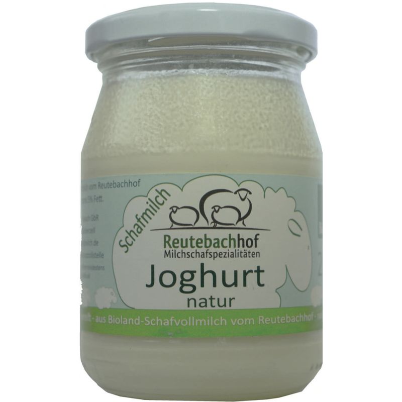 Reutebachhof Bio-Schafmilch-Joghurt, natur naturbelassener Fettgehalt - Produktbild