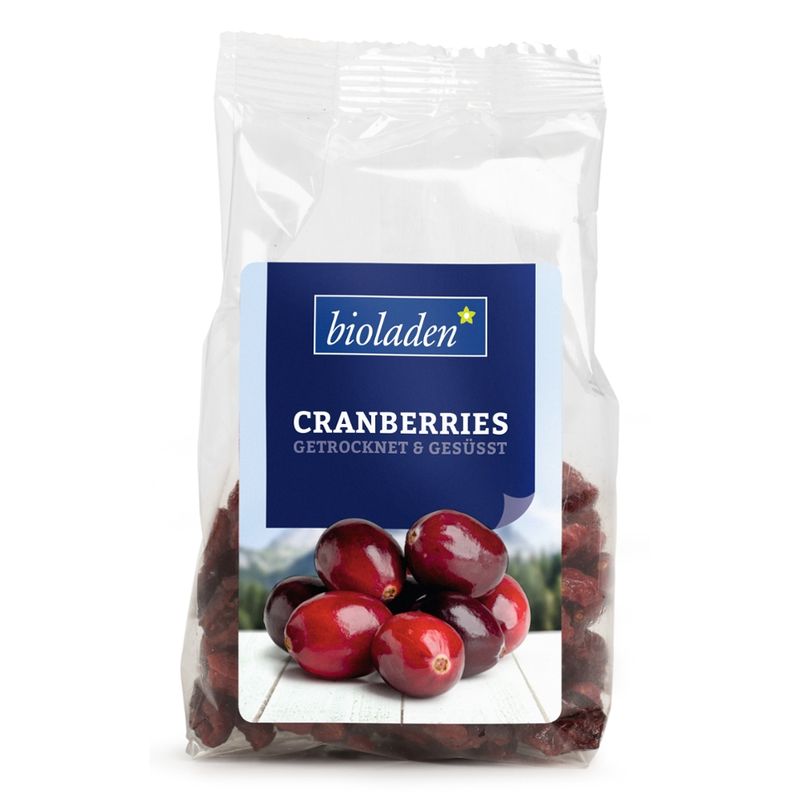 bioladen Cranberries getrocknet & gesüßt - Produktbild