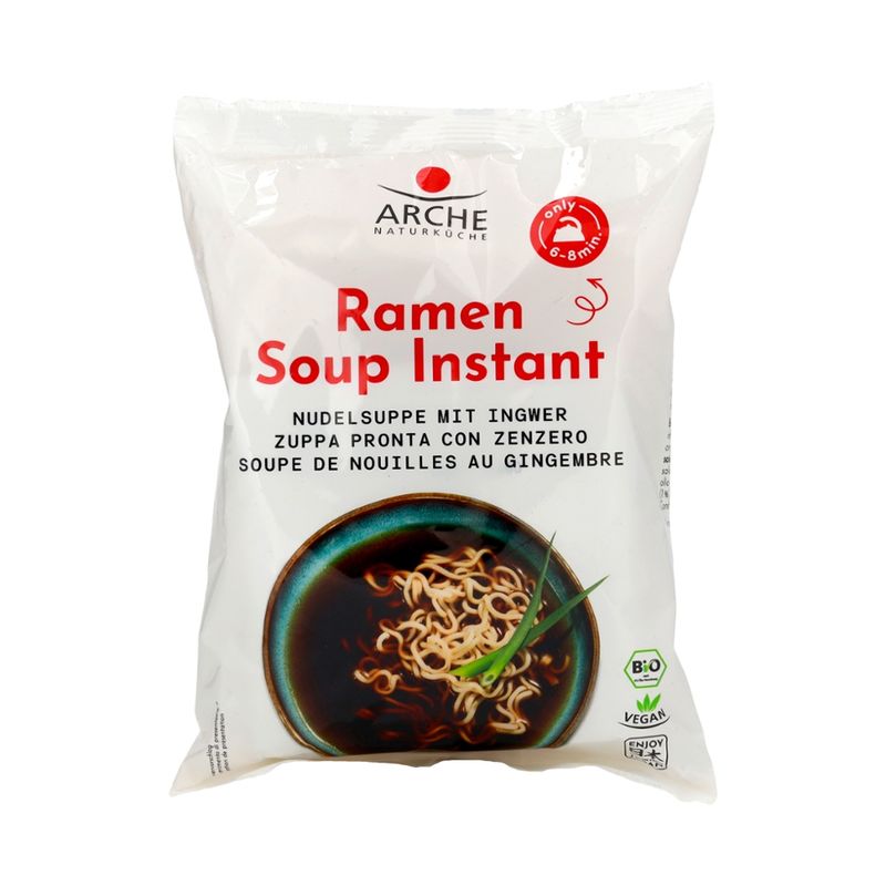 Arche Naturküche Ramen Soup Instant - Soupe de Nouilles au gingembre - Produktbild