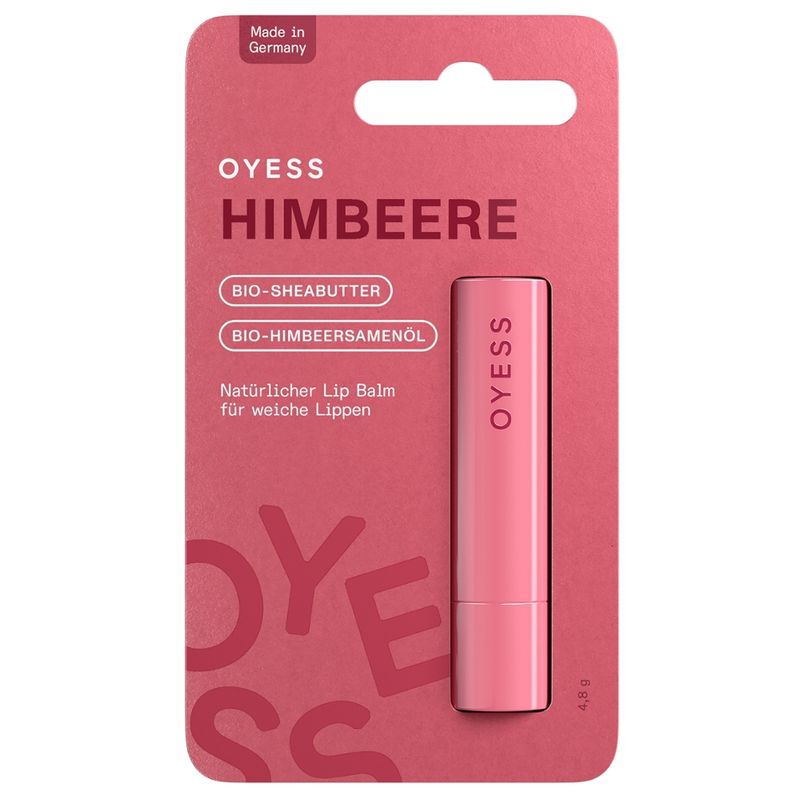 OYESS Oyess Lip Balm Himbeere Bienenwachs - Produktbild