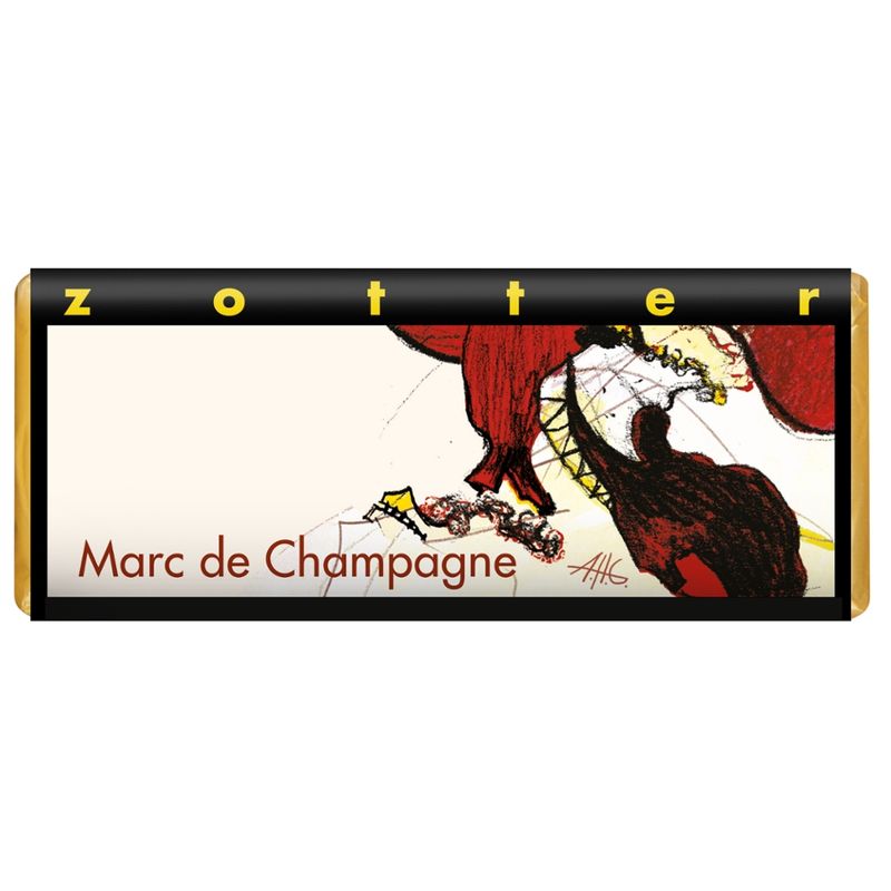 Zotter Schokolade Marc de Champagne (++) - Produktbild