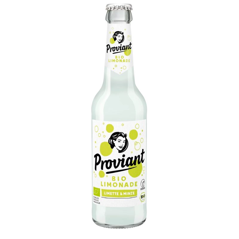 Proviant Berlin Limette Minze Limonade (Bio) - Produktbild