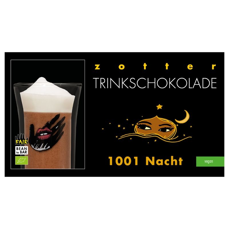 Zotter Schokolade Trinkschokolade "1001 Nacht" - Produktbild