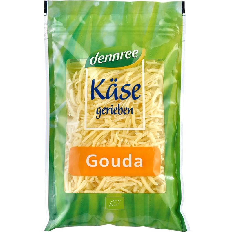 dennree Gouda gerieben, mindestens 45% Fett i. Tr. - Produktbild