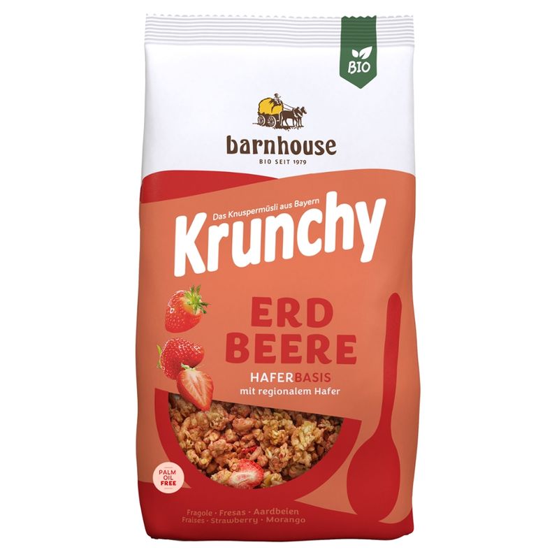 Barnhouse  Krunchy Erdbeer - Produktbild