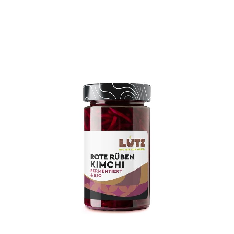 Lutz Ferment ; Rote Rüben Kimchi 220g fermentiert & bio - Produktbild