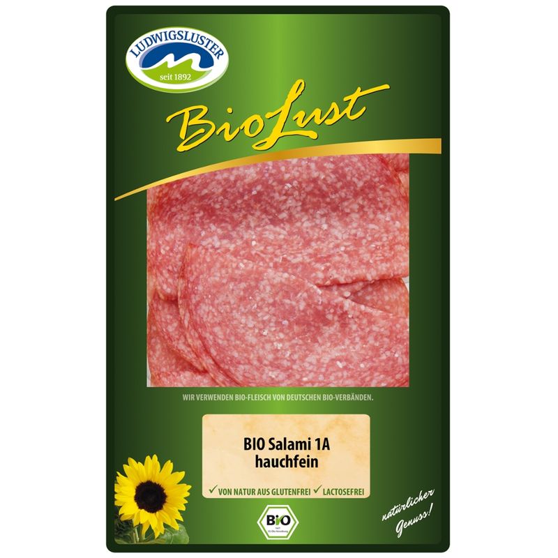 Biolust Bio Salami 1A, hauchfein - Produktbild