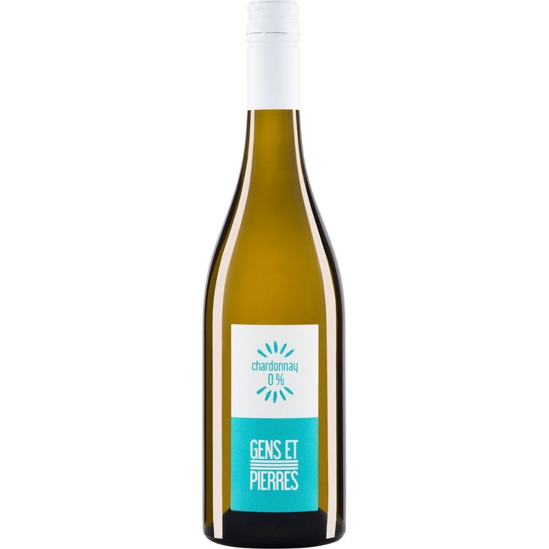 Riegel Eigenmarke GENS ET PIERRES Chardonnay alkoholfrei - Produktbild