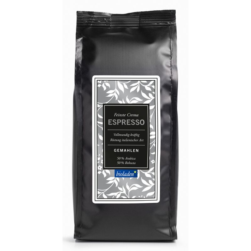 bioladen Espresso gemahlen - Produktbild