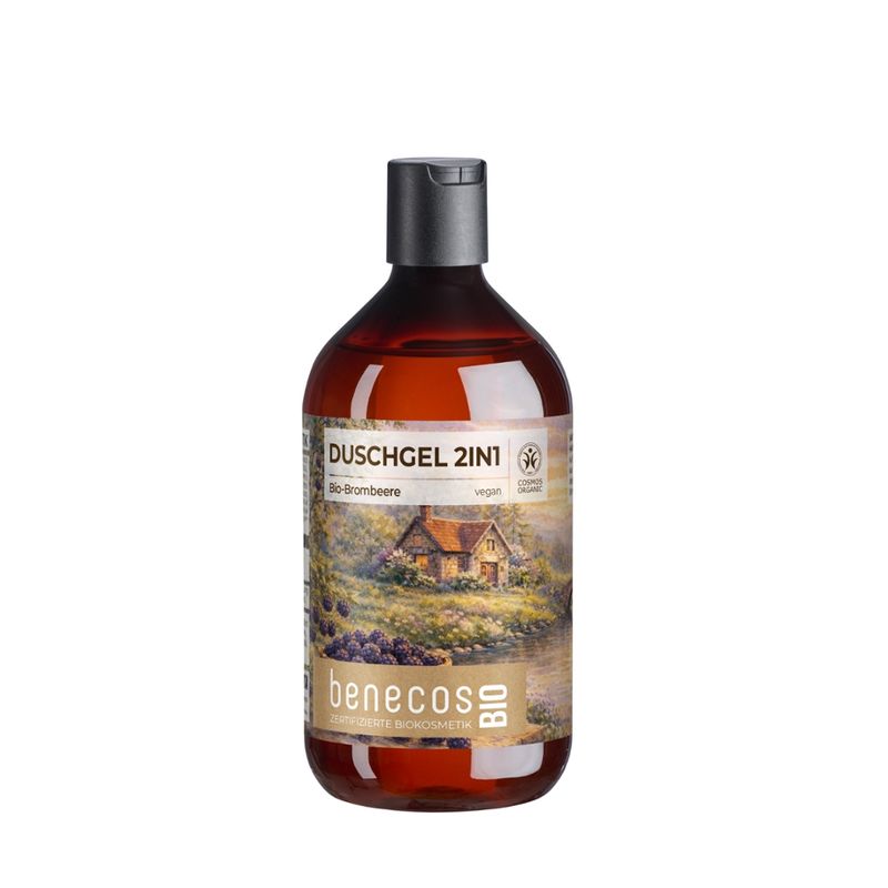 benecos benecosBio Duschgel Sommer-Edition Bio-Brombeere - Produktbild