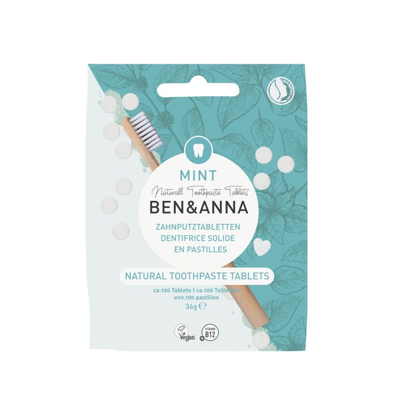 Ben&Anna Natural Care Ben&Anna Natural Care Toothcare Tablets - Produktbild