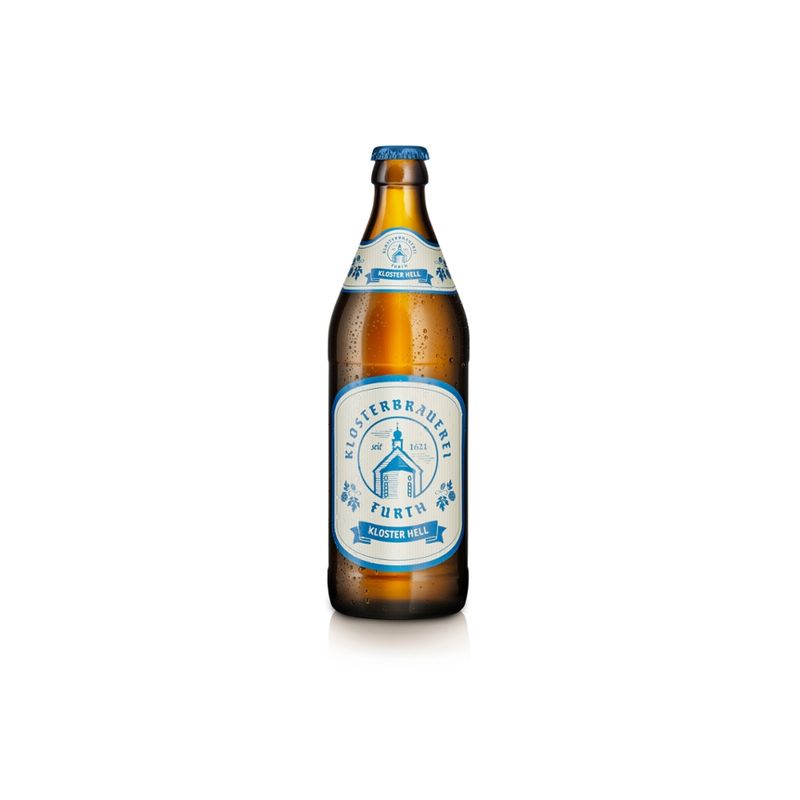 Klosterbrauerei Furth Kloster Hell Bio 20 x 0,5 - Produktbild