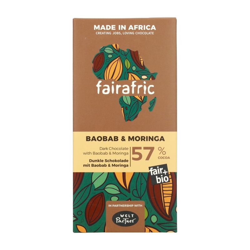 WeltPartner Bio-Kakaotafel mit Ananas und Kokosnuss - Produktbild