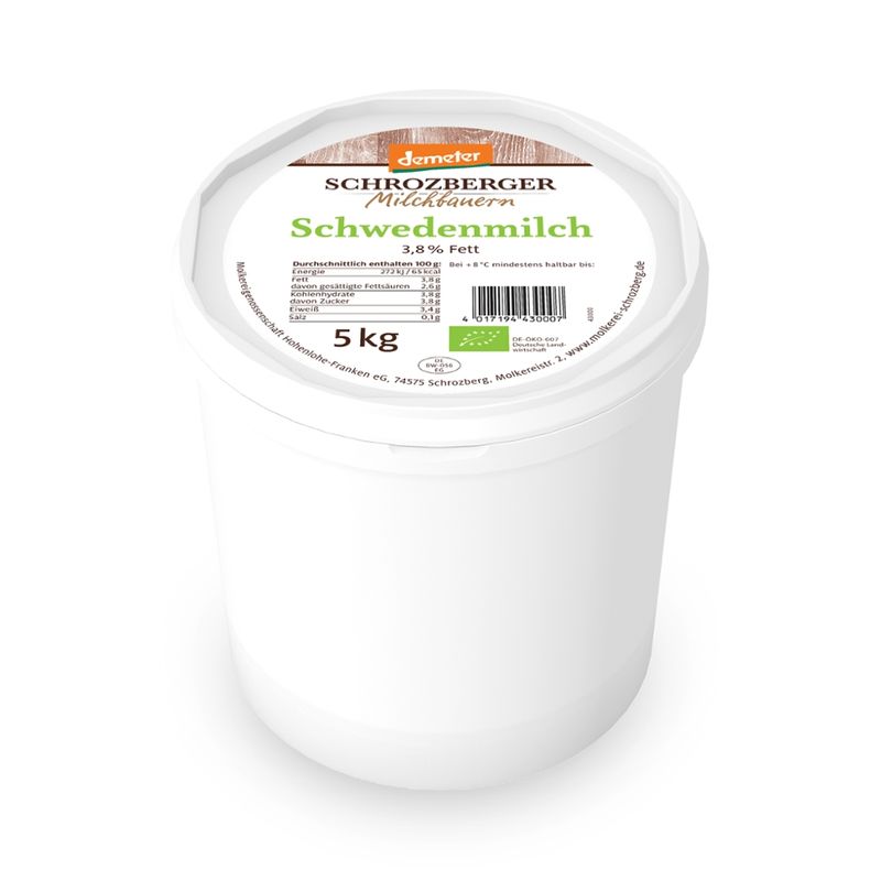 Schrozberger Milchbauern Schwedenmilch 5l - Produktbild