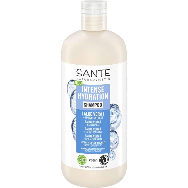 Sante INTENSE HYDRATION Shampoo Aloe Vera + Mango Extrakt - Produktbild