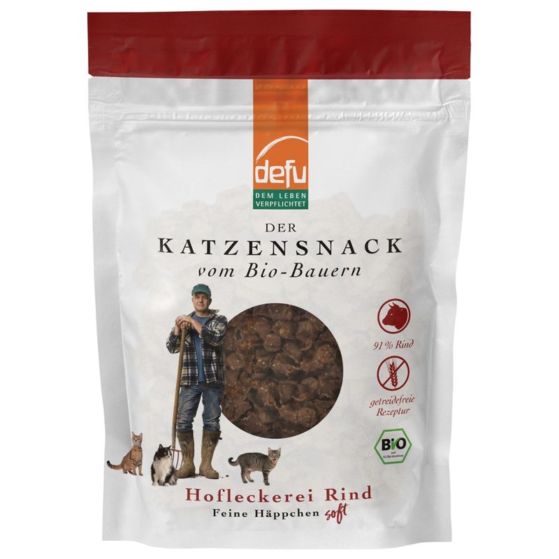 defu - Das Tierfutter vom Bio-Bauern Hofleckerei Rind Feine Häppchen "soft" - Produktbild