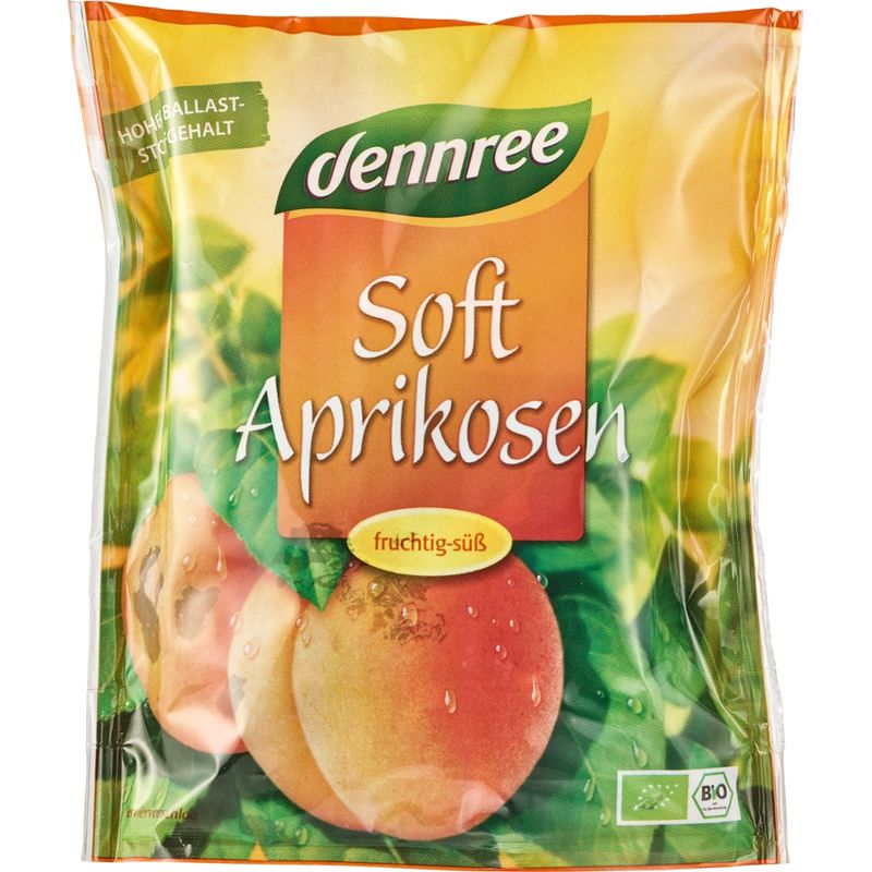 dennree Soft-Aprikosen, fruchtig-süß - Produktbild