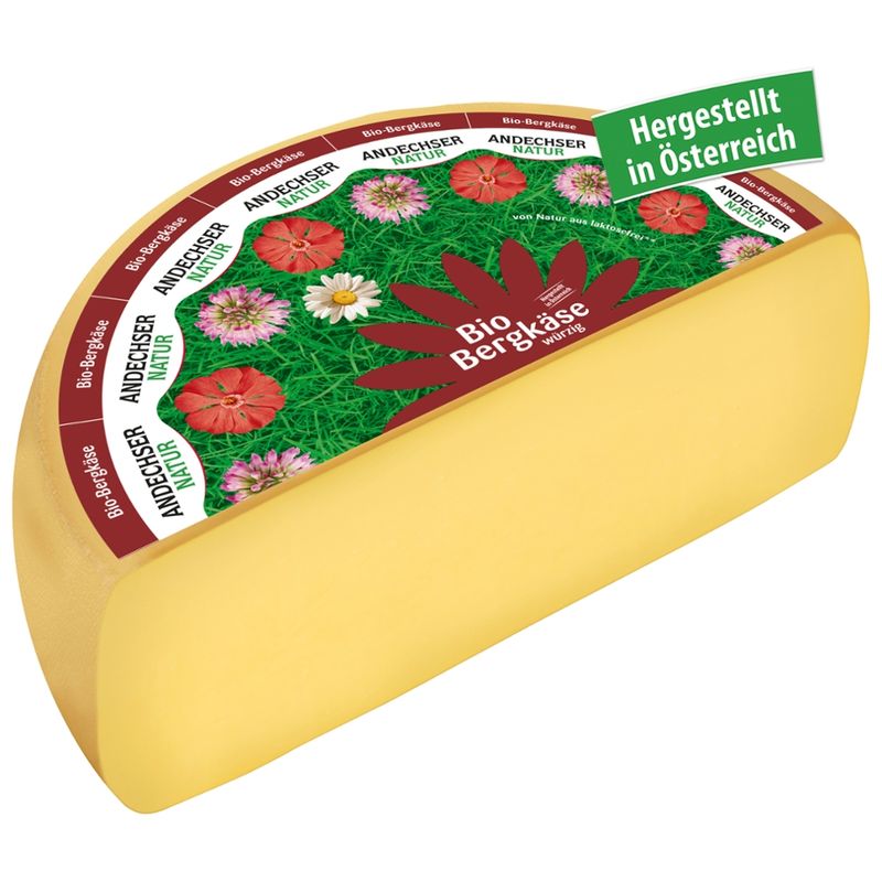 Andechser Natur Bio Bergkäse 50% - Produktbild