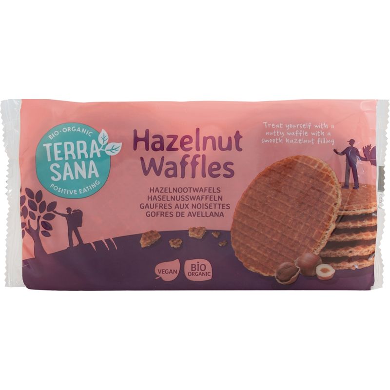 TerraSana Haselnusswaffeln - Produktbild