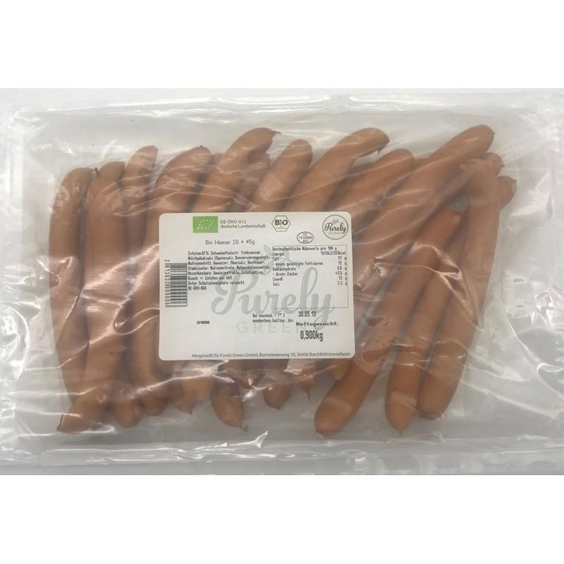 Die Bio-Wurst Bio Wiener 20x45g - Produktbild