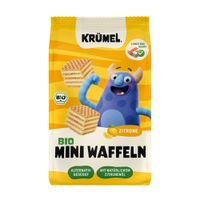 Krümel Bio Mini Waffeln Zitrone - Produktbild