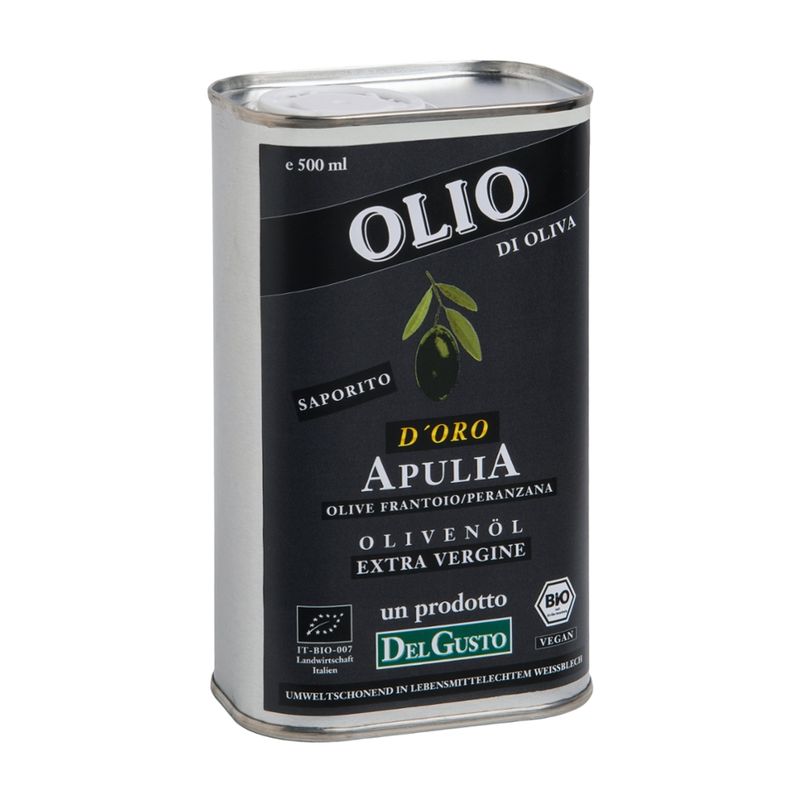 DelGusto Olivenöl D´ORO extra vergine Saporito - Produktbild