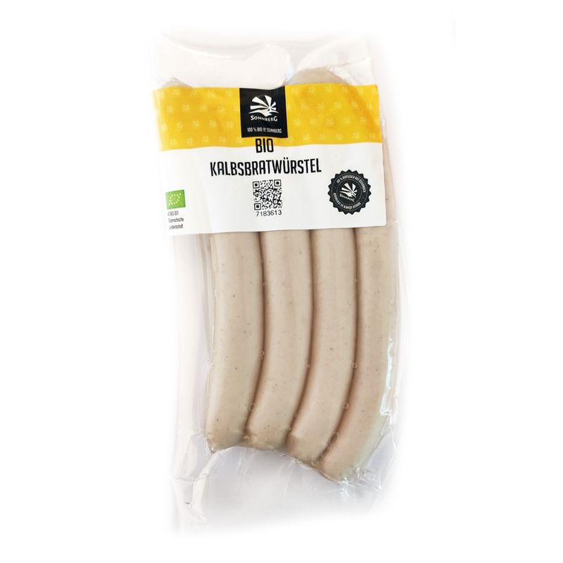 Sonnberg BIO Kalbsbratwürstel 2 Paar 220g - Produktbild
