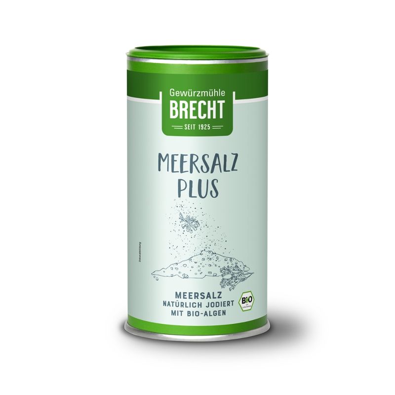 Gewürzmühle Brecht Meersalz +plus BIO öko LB - Produktbild