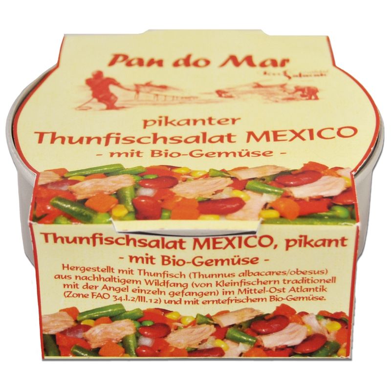 Pan do Mar Pikanter Thunfischsalat Mexico mit Bio-Gemüse - Produktbild