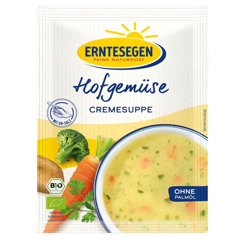 Erntesegen Hofgemüse Cremesuppe Bio - Produktbild