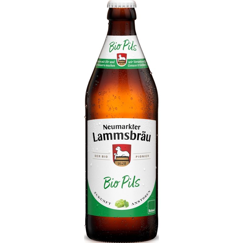 Neumarkter Lammsbräu Neumarkter Lammsbräu Bio Pils 0,5l - Produktbild