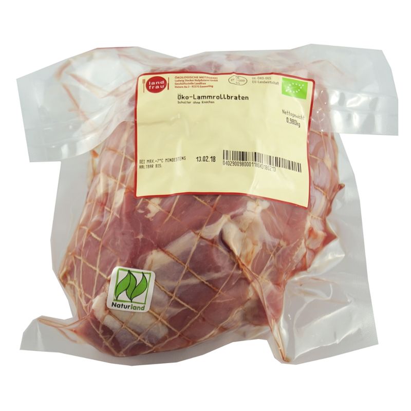 Landfrau Öko-Lammrollbraten a. d. Schulter - Produktbild