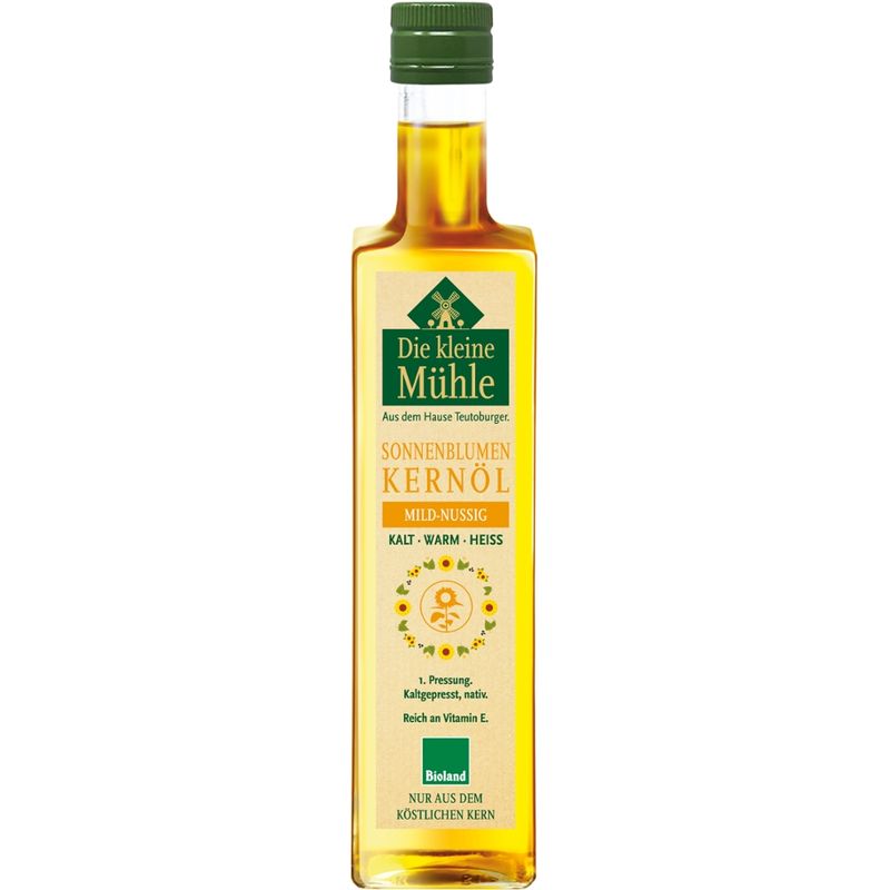 Die kleine Mühle Kleine Mühle Sonnenblumenöl-Kernöl - Produktbild