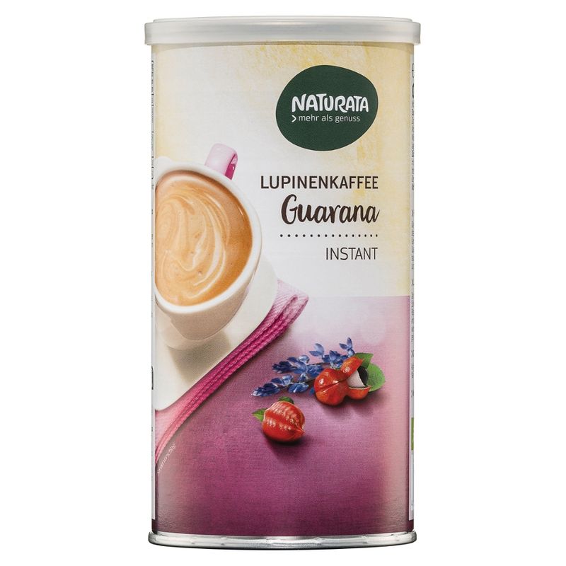 NATURATA Lupinenkaffee Guarana, instant, Dose - Produktbild