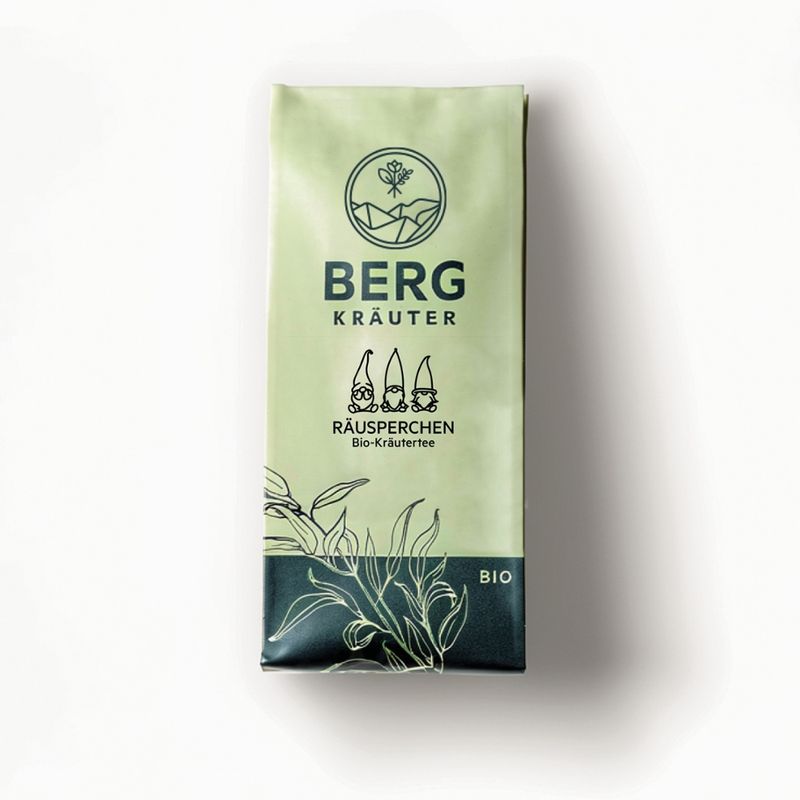 Bergkräuter Bergkräuter BIO Räusperchen Tee 50g - Produktbild