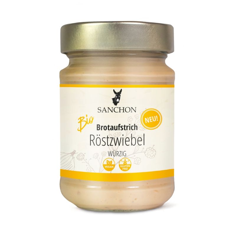 Sanchon Bio Brotaufstrich Röstzwiebel, SANCHON - Produktbild