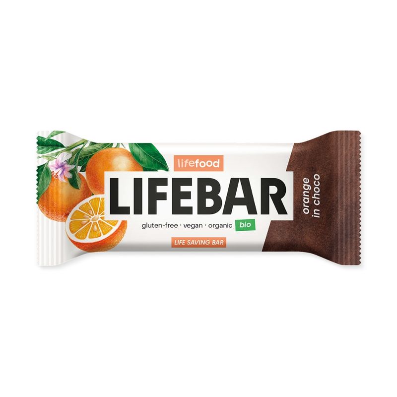 Lifefood  lifefood Lifebar InChoco Orange Roh Bio - Produktbild
