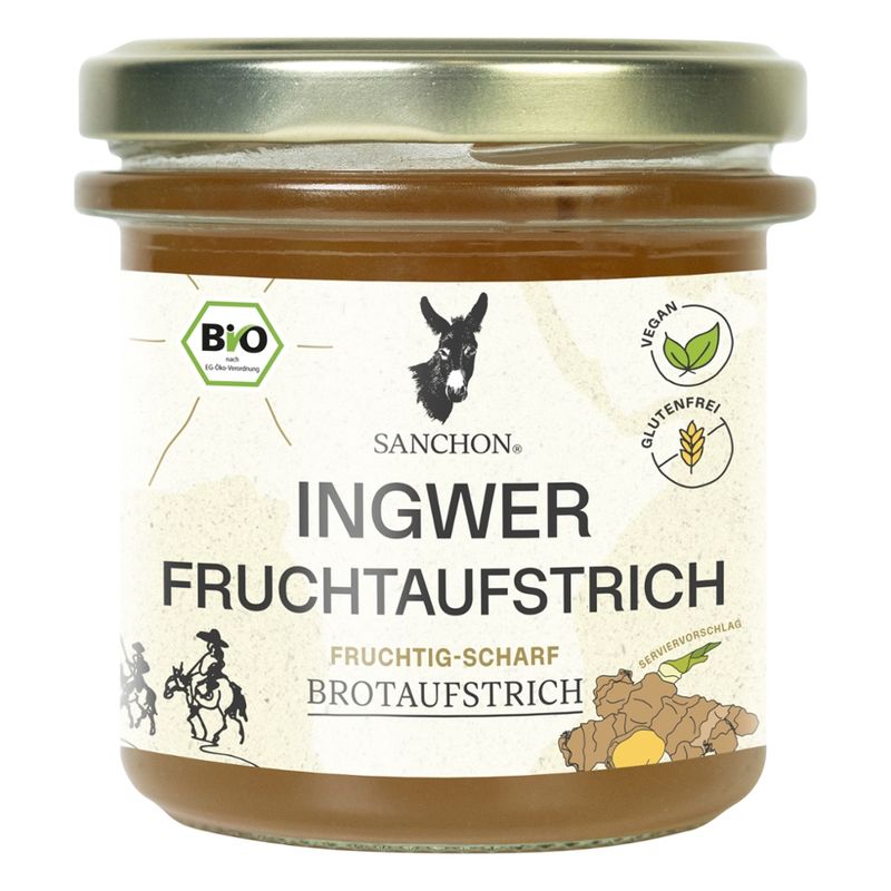 Sanchon Bio Ingwer Fruchtaufstrich SANCHON - Produktbild