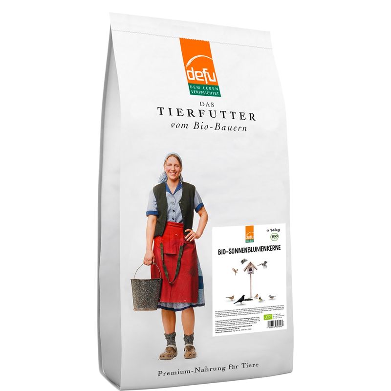 defu - Das Tierfutter vom Bio-Bauern Vogel Bio-Sonnenblumenkerne - Produktbild