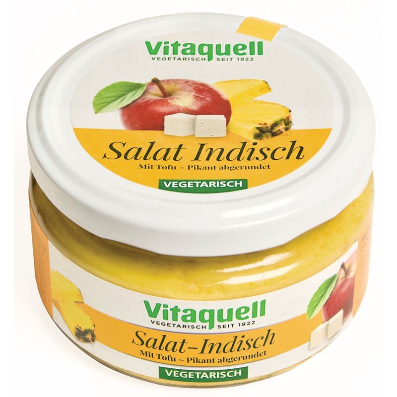 Vitaquell Tofu-Salat Indisch , vegetarisch - Produktbild