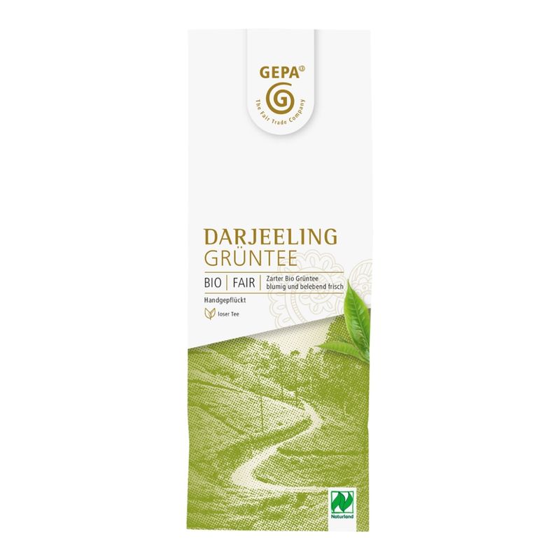 GEPA - The Fair Trade Company Bio Darjeeling Grüntee - Produktbild