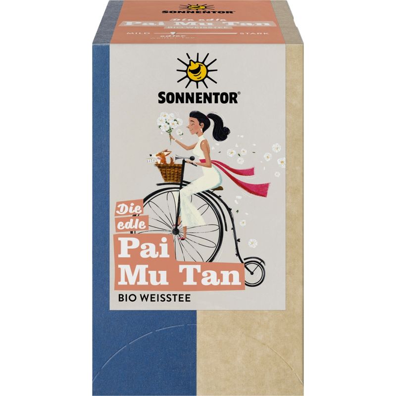 Sonnentor Die edle Pai Mu Tan Tee, Doppelkammerbeutel - Produktbild