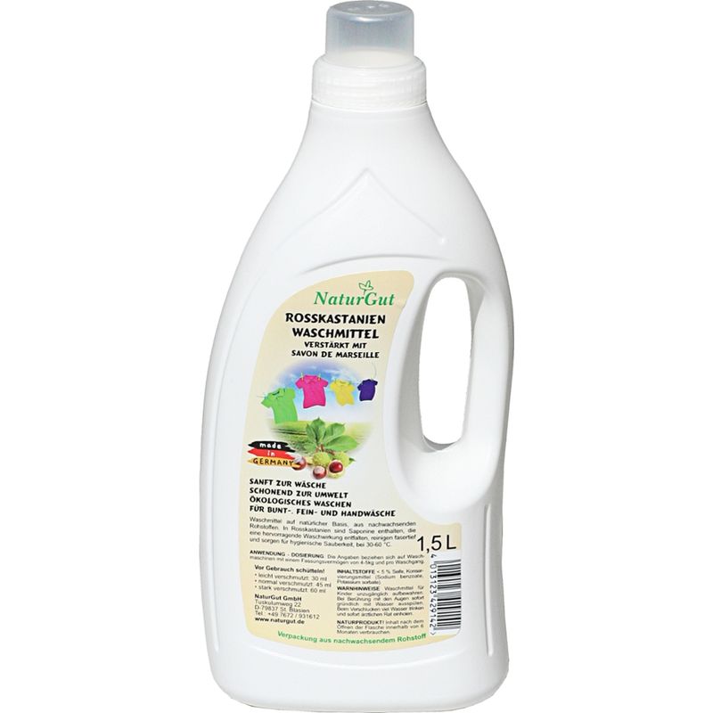 NaturGut Rosskastanien Flüssig natur Waschmittel Rosskastanienextrakt mit Seife - Produktbild