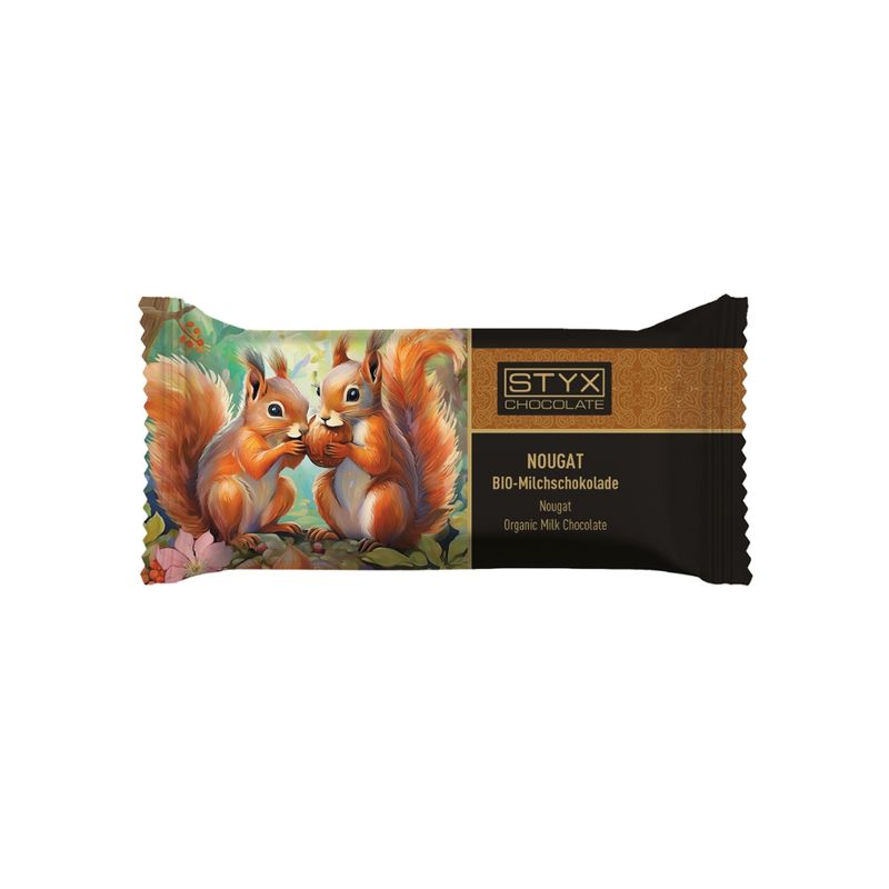 Styx Naturcosmetic BIO-Milchschokolade gefüllt mit 70% Nougat-Ganache 70g - Produktbild