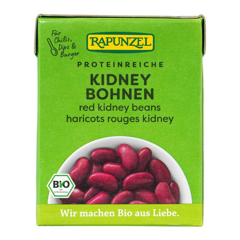 Rapunzel Rote Kidney Bohnen im Tetra Pak - Produktbild