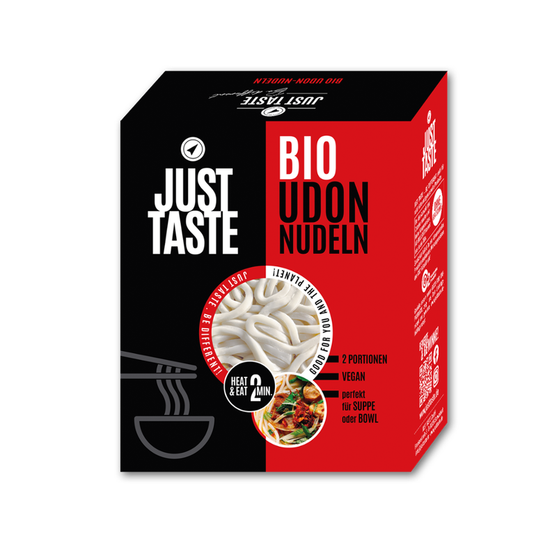 Just Taste Just Taste Bio Udon Nudeln - Produktbild