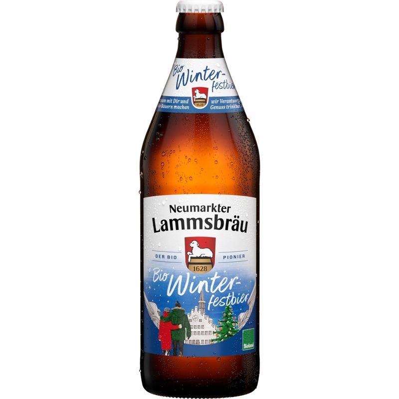 Neumarkter Lammsbräu Lammsbräu Festbier Winter (Bio) 0,5l - Produktbild