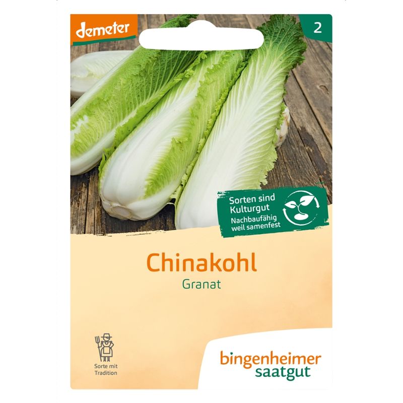Bingenheimer Saatgut Granat - Chinakohl (Saatgut) - Produktbild