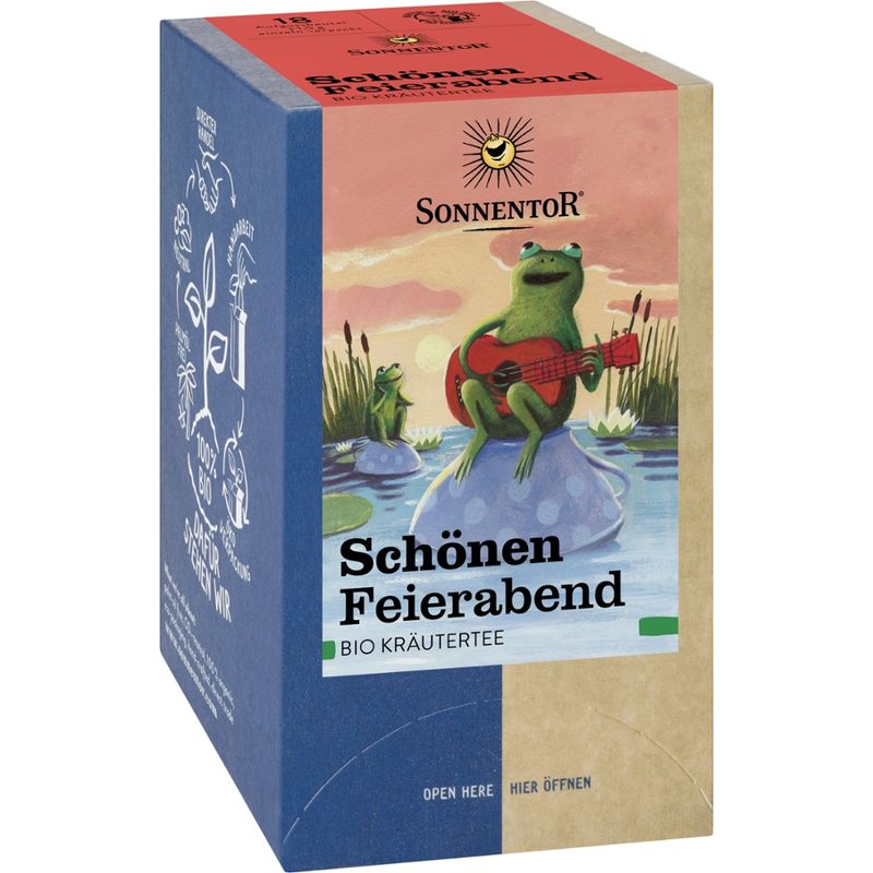 Sonnentor Schönen Feierabend Kräutertee, Doppelkammerbeutel - Produktbild